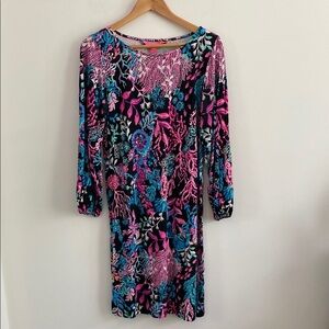 Lilly Pulitzer Floral Multicolor Dress S